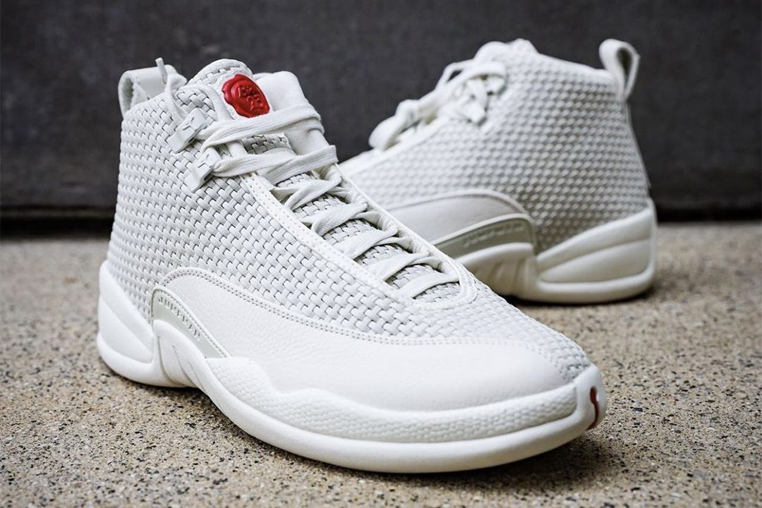 Air Jordan 12 Bin 23 &ldquo;Triple White&rdquo; Sample