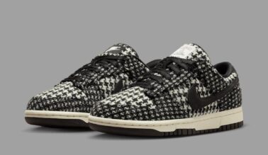 Harris Tweed x Nike Dunk Low WMNS "White/Black" HQ5036-901